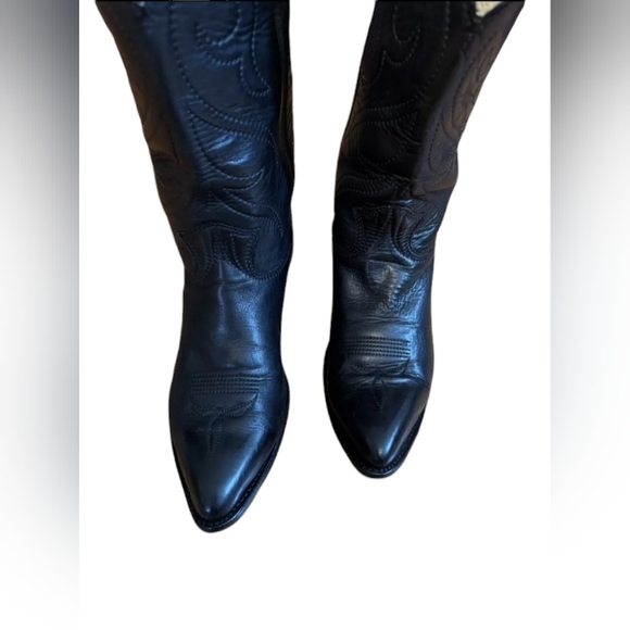 Vintage Stewart Boot Co 1977 Handmade Men’s  Cowboy *Beautiful Leather Size 8B - Picture 3 of 9